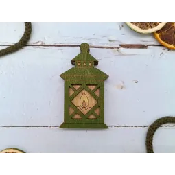 Medinis adatos dėklas. Žibintas KF056/126