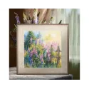 Cross-stitch kits "Lupine Summer" 24x24 cm RTOM1067