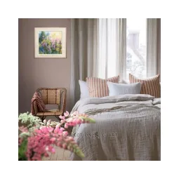 Kits de point de croix "Été de lupin" 24x24 cm RTOM1067