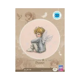 Kreuzstich-Set "Dreamer" 18x17 cm RTOM1100