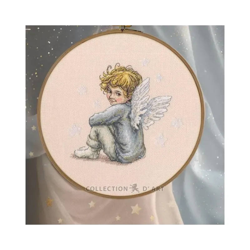 Kit de point de croix "Dreamer" 18x17 cm RTOM1100