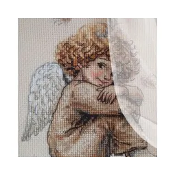 Kreuzstich-Sets "Träumer" 16,5x15,5 cm RTOM1099