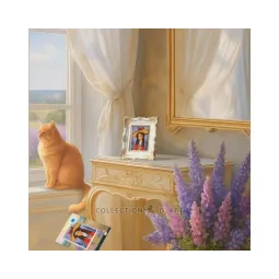 Kit de point de croix "Révélation de la couleur" 10x13 cm RTOC440