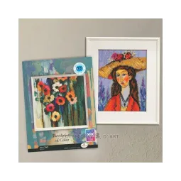 Kreuzstich-Set "Offenbarung der Farbe" 10x13 cm RTOC440