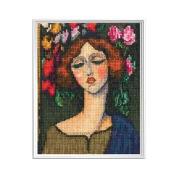 Kryželiu siuvinėjimo rinkinys "Spalvos apreiškimas" 10x13 cm RTOC439