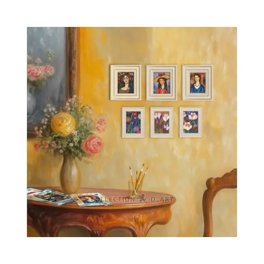 Kreuzstich-Set „Offenbarung der Farbe“ 10x13 cm RTOC439