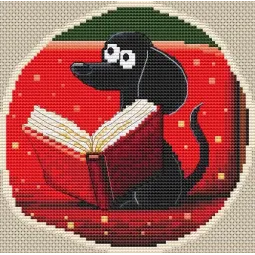 Kit de point de croix compté "Curious Tale" CDABC8133