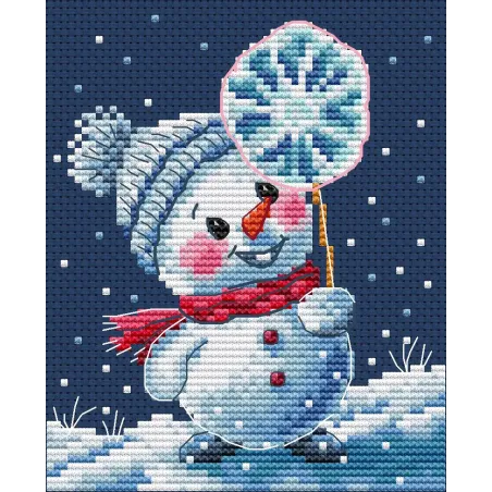 Counted cross stitch kit "Icicle Lollipop" CDABC8130