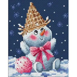 Набор для вышивания крестом "Snowy Delight" CDABC8129