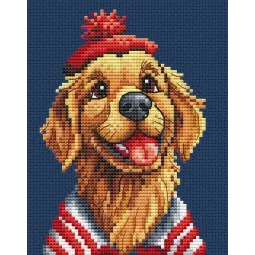 Kit de point de croix compté "Aventuriers en rayures" CDABC8126