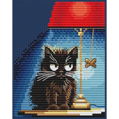 Kit de point de croix compté "Why Am I Black ?" CDABC8118