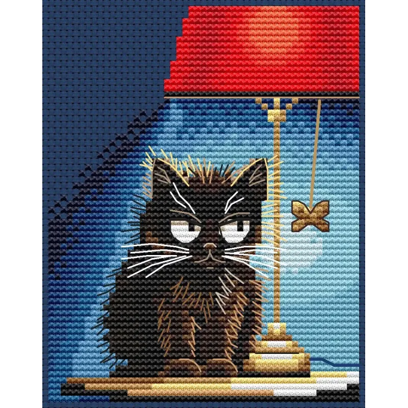 Gezählter Kreuzstich Kit "Why Am I Black?" CDABC8118