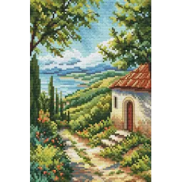 Набор для вышивания крестом "Дорога к морю" CDABC8107