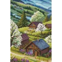 Counted cross stitch kit "Springtime in Highlands" CDABC8106