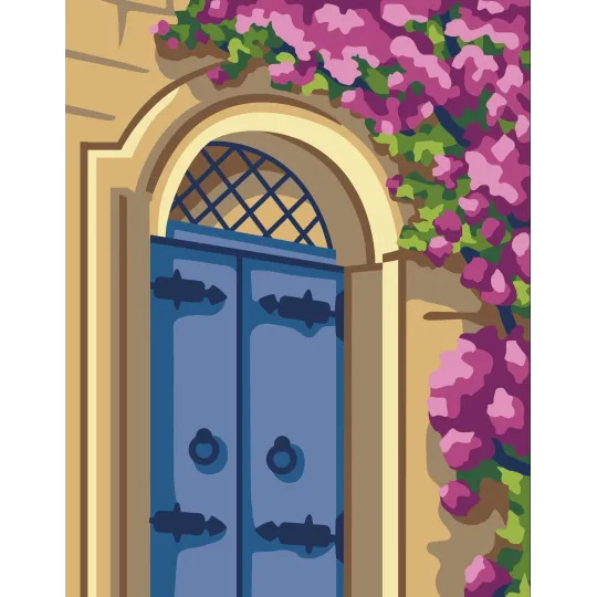 Atspausdintas drobės audinys 14x18 CDA3026