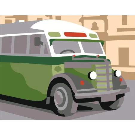 Tapestry Kit with Printed Canvas 18x14 CDA3024K