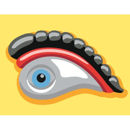 Wandteppich-Set mit bedruckter Leinwand 18x14 CDA3023K