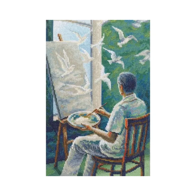 Cross-stitch kits "Canvas of Dreams" 20x30,5 RTOM1101