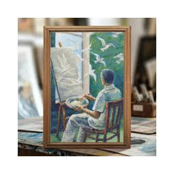 Kryželiu siuvinėjimo rinkiniai "Svajonių drobė" 20x30,5 RTOM1101