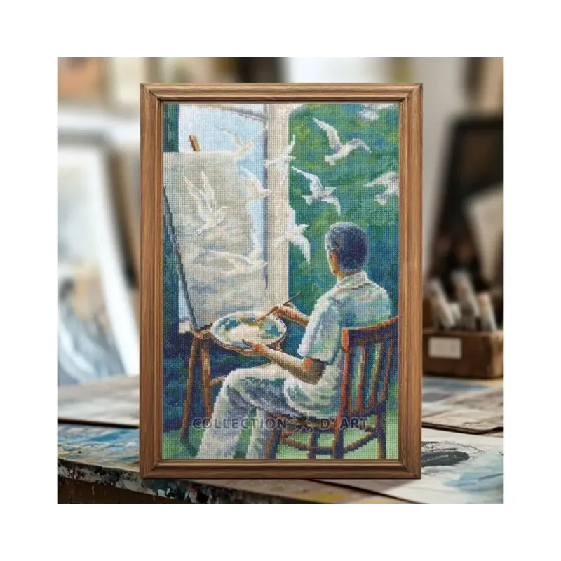 Cross-stitch kits "Canvas of Dreams" 20x30,5 RTOM1101