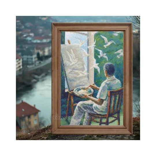 Наборы для вышивания крестом "Холст мечты" 20x30,5 RTOM1101