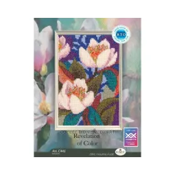 Kits de point de croix "Révélation de Couleur" 9x13,5 RTOC445