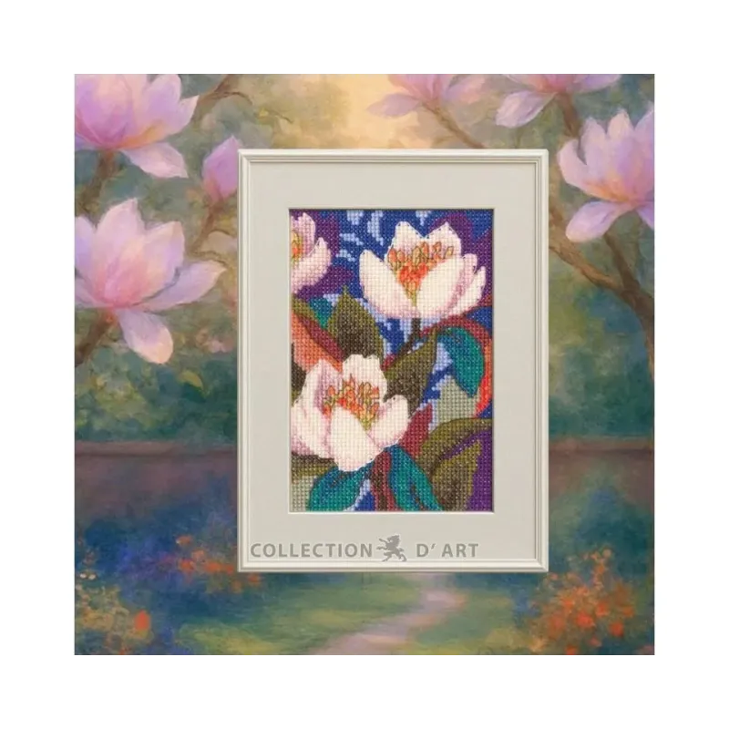 Kits de point de croix "Révélation de Couleur" 9x13,5 RTOC445