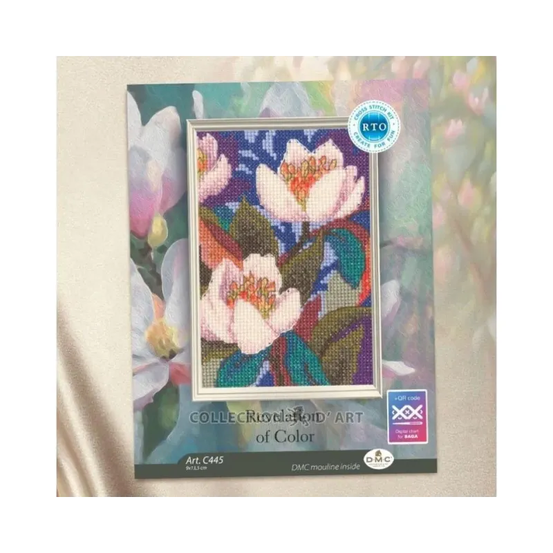 Cross-stitch kits "Revelation of Color" 9x13,5 RTOC445