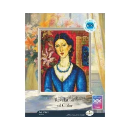 Cross-stitch kit "Revelation of Color" 10x13 cm RTOC441