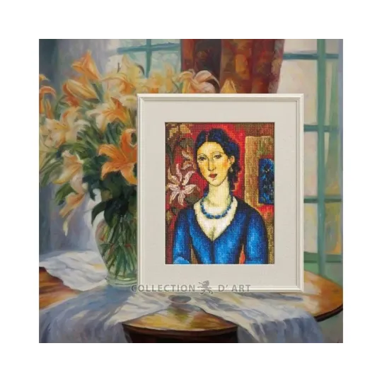 Cross-stitch kit "Revelation of Color" 10x13 cm RTOC441