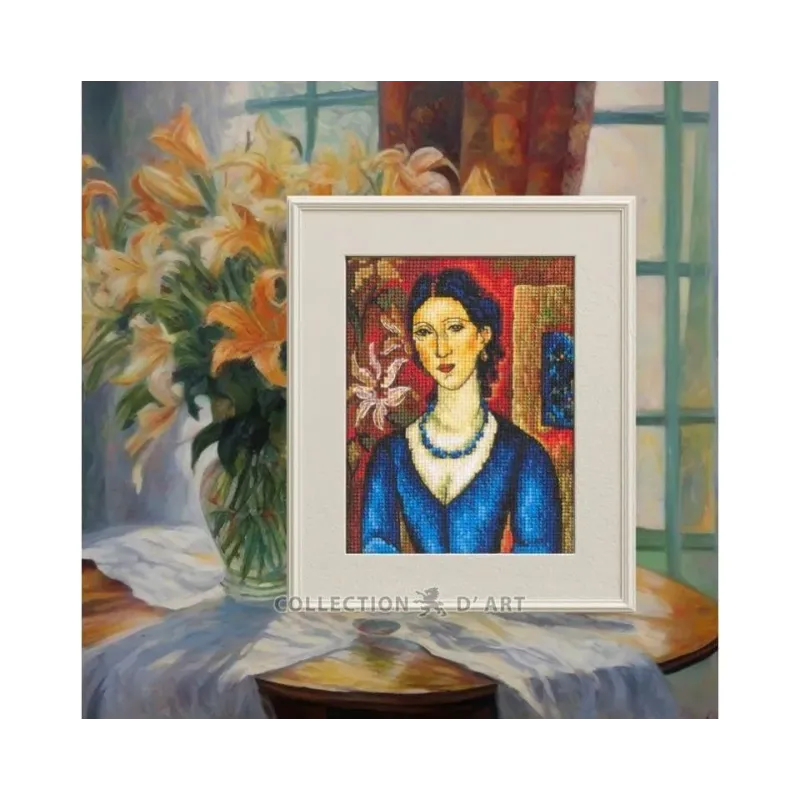 Cross-stitch kit "Revelation of Color" 10x13 cm RTOC441