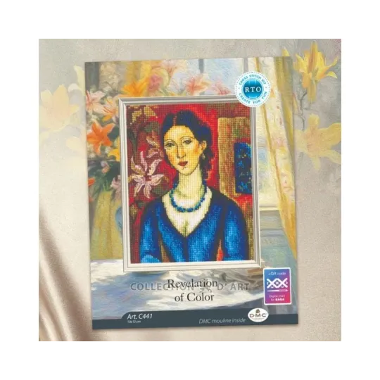 Cross-stitch kit "Revelation of Color" 10x13 cm RTOC441