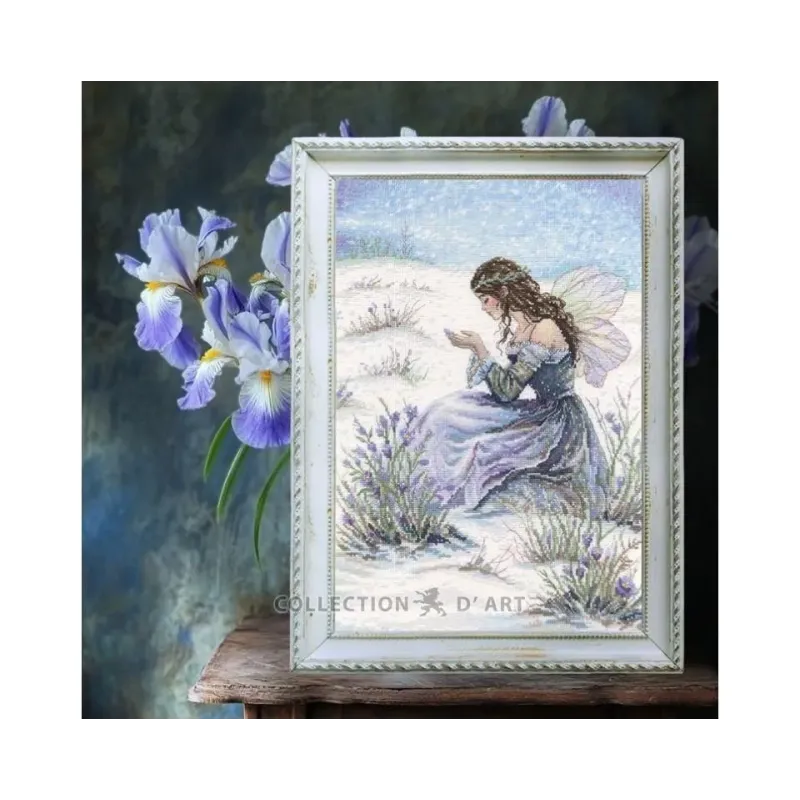 Kits de point de croix "Kiss of Spring" 24,5x36,5 cm RTOM1095