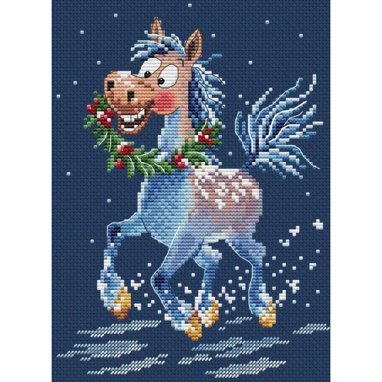 Kit point de croix compté "Porteuse de Chance" CDABC8137