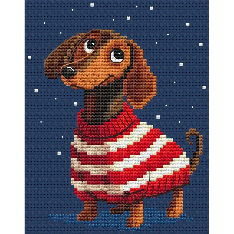 Counted cross stitch kit "Adventurers in Stripes" CDABC8125