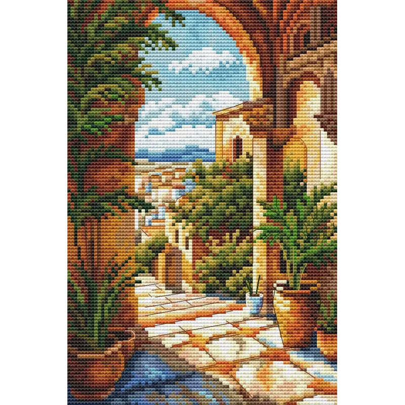 Zählkreuzstich-Set "Sonne des Südens" CDABC8108