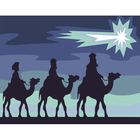 Kit de tapisserie avec toile imprimée 18x14 CDA3022K