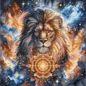 Kreuzstich-Set "Celestial Lion" 31.75 x 31.75 cm AVA-P194