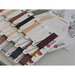 Kit de point de croix "Souris conte de fées d'automne" 20.80 x 19.84 cm AVA-P012