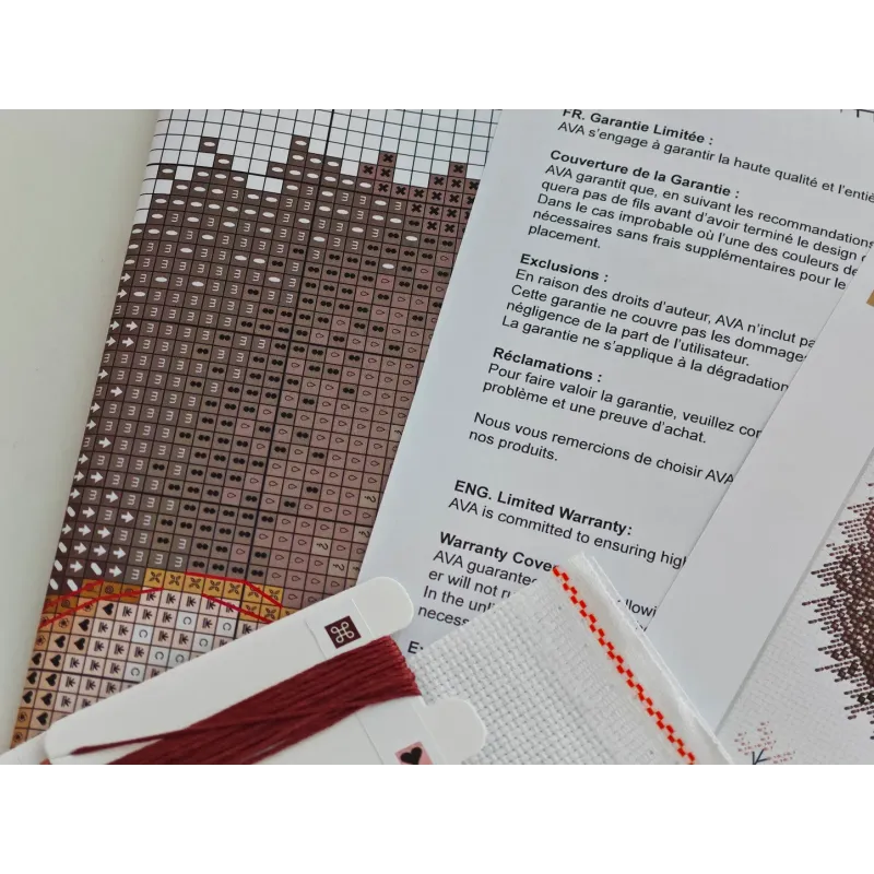 Набор для вышивания крестиком «Мышка из осенней сказки» 20,80 x 19,84 см AVA-P012