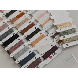 Kit de point de croix "Souris conte de fées d'automne" 20.80 x 19.84 cm AVA-P012