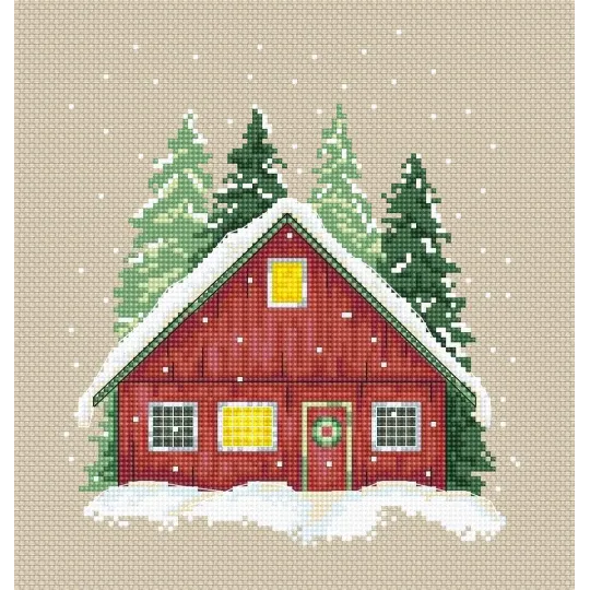 Red House - Cross Stitch Kit AVA-P004
