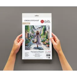 Le parfum des fleurs - Kit de point de croix AVA-P110