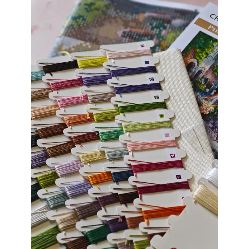 Le parfum des fleurs - Kit de point de croix AVA-P110