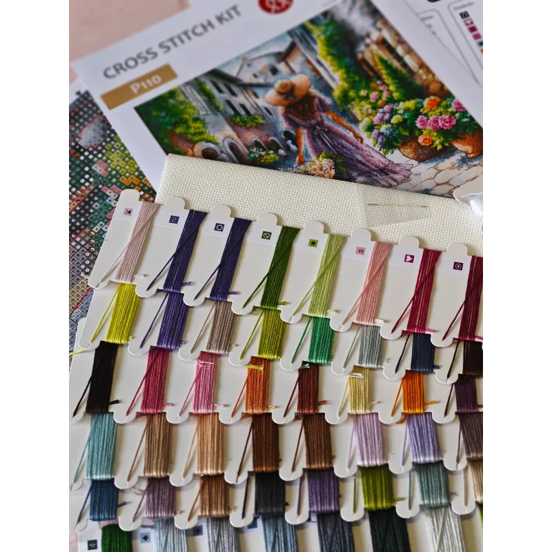 Der Duft der Blumen - Kreuzstich-Set AVA-P110