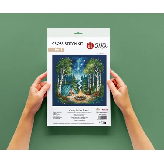 Camp in the Forest - Cross Stitch Kit AVA-P038