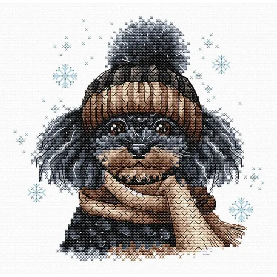 The Poodle - Cross Stitch Kit AVA-P039