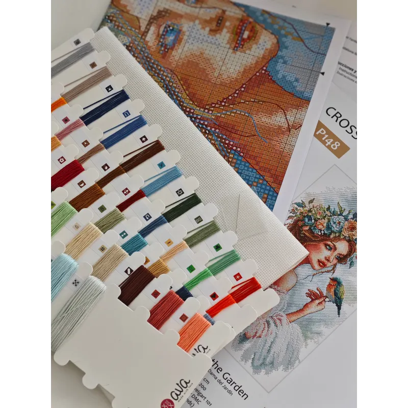 The Lady of the Garden - Cross Stitch Kit AVA-P148