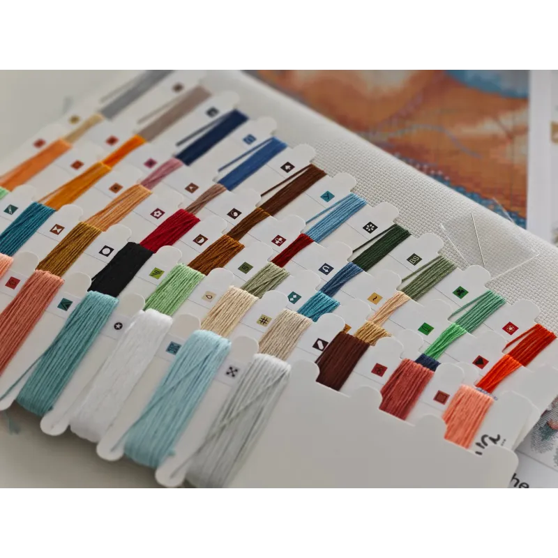 Die Dame des Gartens - Kreuzstich-Set AVA-P148