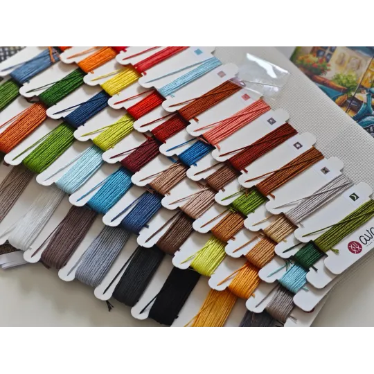 Le kit de point de croix Blue Vespa AVA-P168